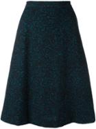 Etro 'falda' Skirt, Women's, Size: 44, Black, Cotton/acrylic/polyamide/wool