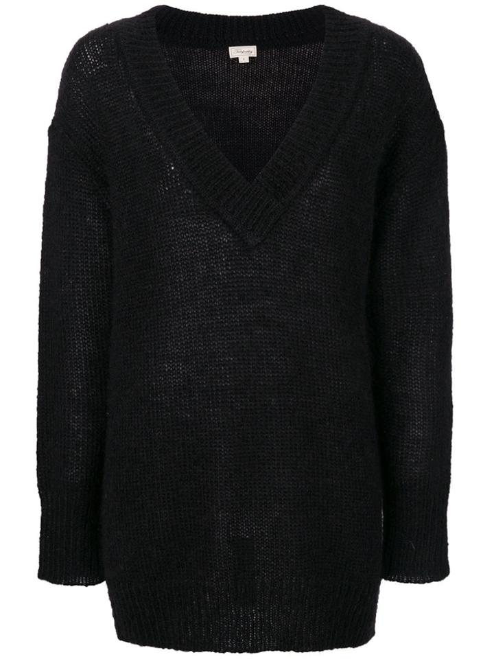 Temperley London Iron V-neck Jumper - Black