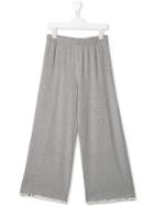 Caffe' D'orzo Teen Striped Trousers - Grey