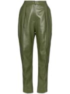Matériel High-waisted Trousers - Green