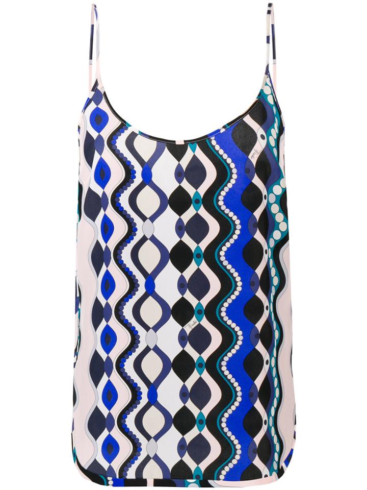 Emilio Pucci Geometric Print Cami - Multicolour