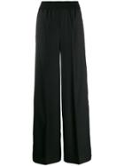 Semicouture Tailored Raised Seam Trousers - Black