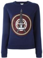 Kenzo 'eiffel Tower' Sweatshirt, Women's, Size: Medium, Blue, Cotton