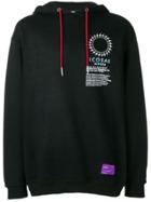 Icosae Logo Hooded Sweatshirt - Black