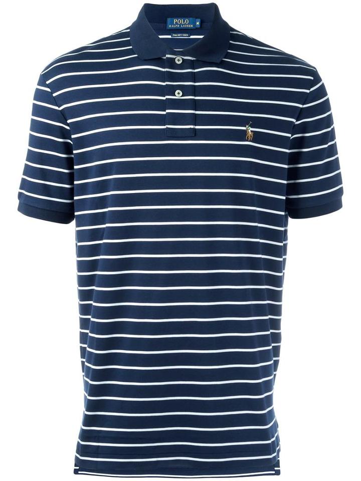 Polo Ralph Lauren Striped Polo Shirt, Men's, Size: Xxl, Blue, Cotton