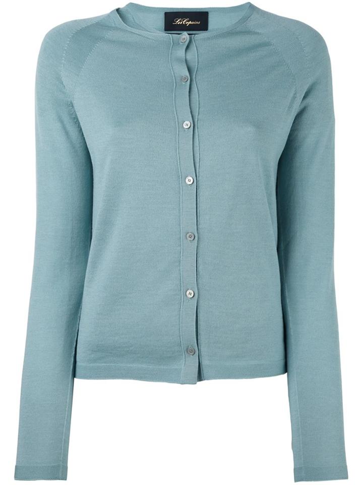 Les Copains Classic Cardigan - Blue