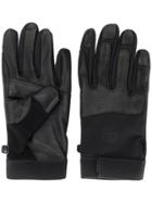 Stone Island Stitched Panel Gloves - Black