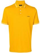 Z Zegna Logo Print Polo Shirt - Yellow