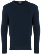 Ermenegildo Zegna Knitted Jumper - Blue