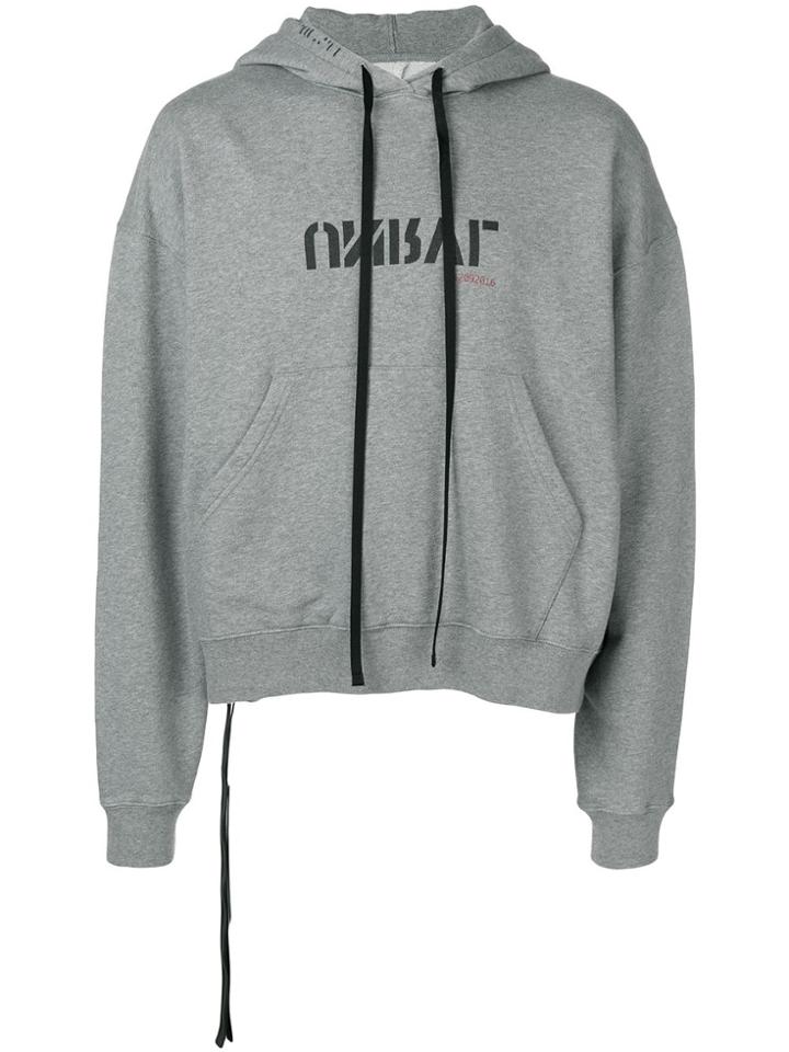 Unravel Project Front Logo Hoodie - Grey