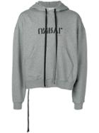 Unravel Project Front Logo Hoodie - Grey