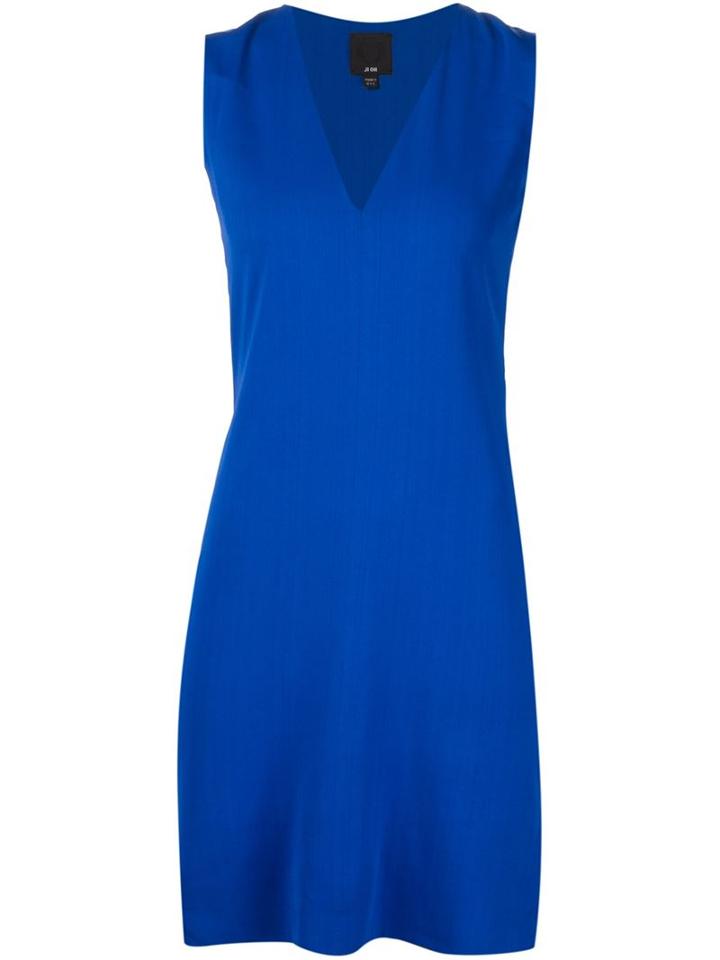 Ji Oh Sleeveless V-neck Dress