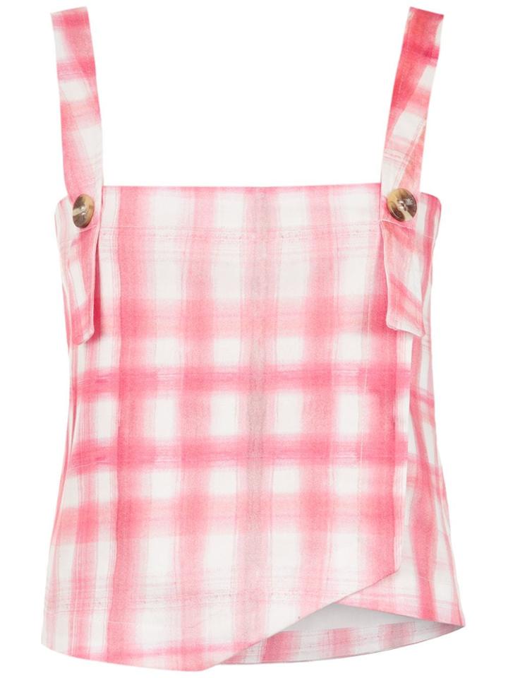 Olympiah Petri Printed Tank Top - Pink & Purple