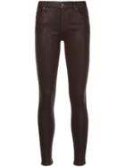 7 For All Mankind Slim-fit Stretch Trousers - Brown
