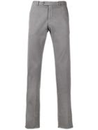 Borrelli Straight Leg Chinos - Grey