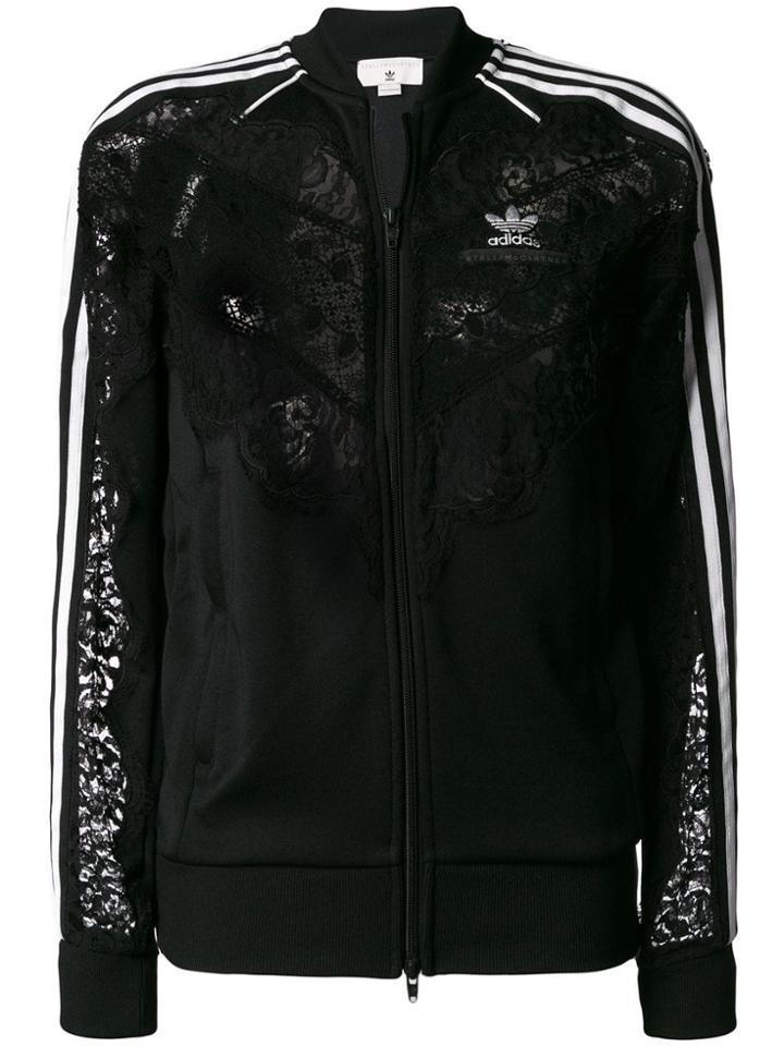 Stella Mccartney 3-stripe Lace Jacket - Black