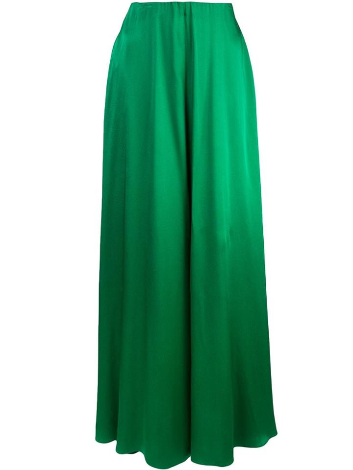 Rosetta Getty Palazzo Pant - Green