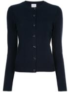 Barrie Round Neck Cardigan - Blue