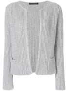Incentive! Cashmere Open Cardigan - Nude & Neutrals
