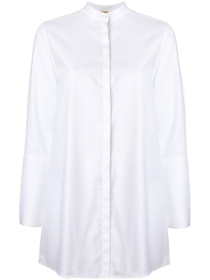 Fay Oversized Shirt - White