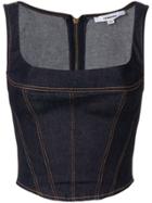 Miaou Campbell Denim Top - Blue