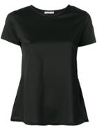 Moncler Black Peplum T-shirt