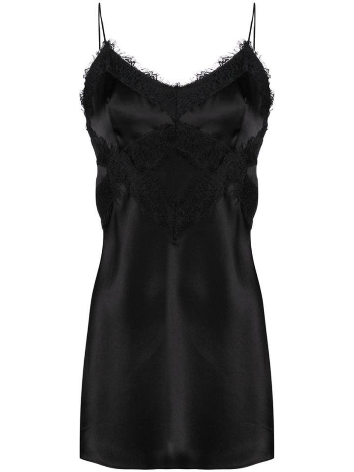 Dorothee Schumacher Fringe Detail Silk Blouse - Black