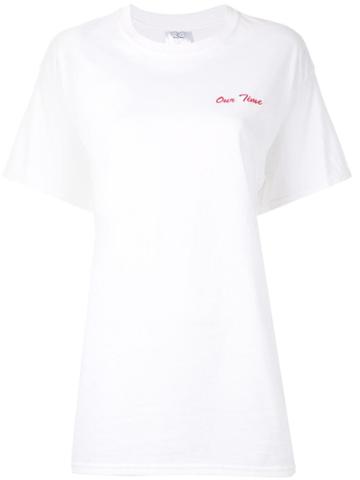 Double Trouble Gang Our Time T-shirt - White
