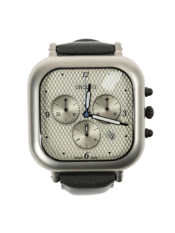 Orolog By Jaime Hayon Square Analog Water Resistant Watch