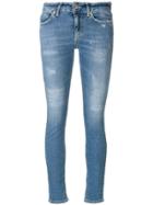 Dondup Frayed Skinny Jeans - Blue