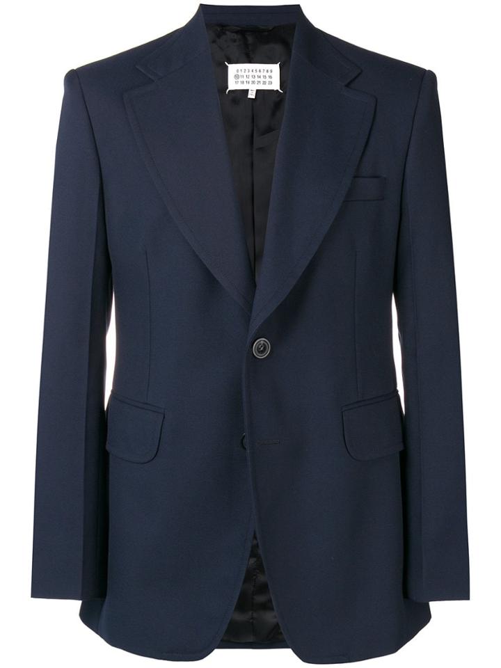 Maison Margiela Single Breasted Dinner Jacket - Blue