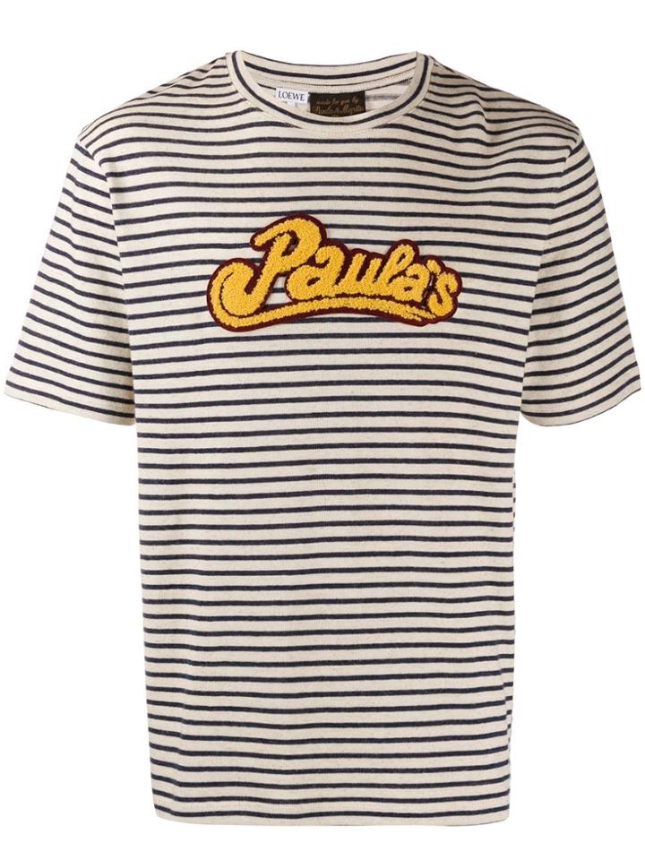 Loewe Striped Paula T-shirt - Neutrals