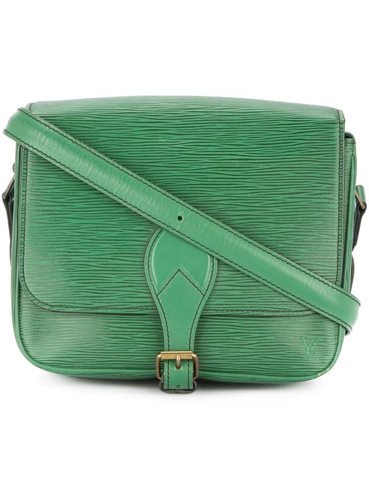 Louis Vuitton Vintage Cartouchiere Shoulder Bag - Green