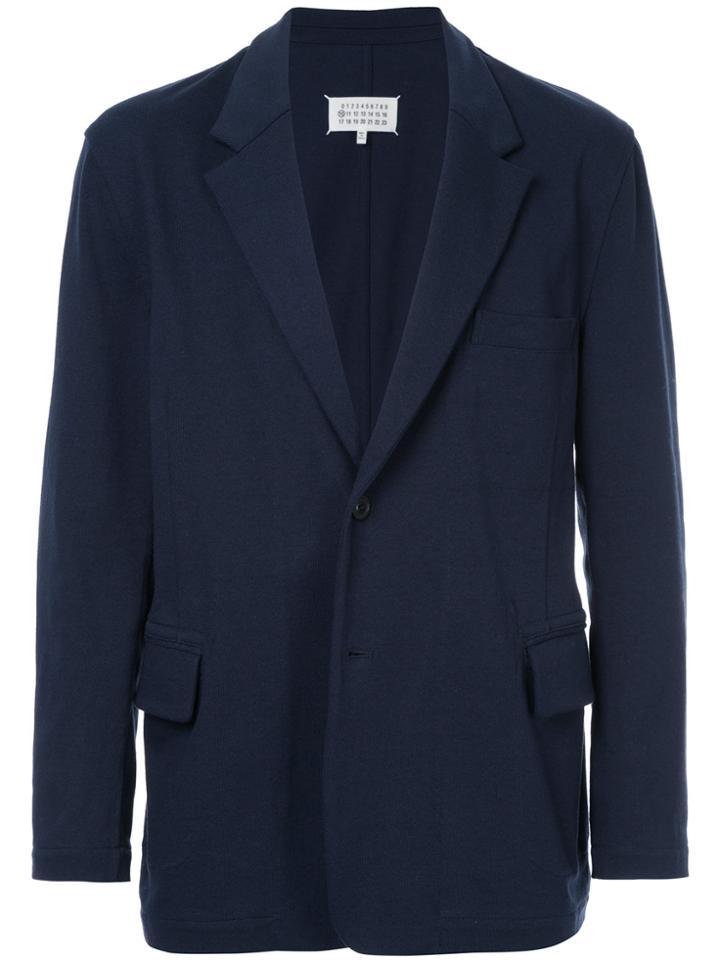 Maison Margiela Relaxed Blazer Jacket - Blue