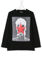 John Richmond Junior Teen Mulder T-shirt - Black