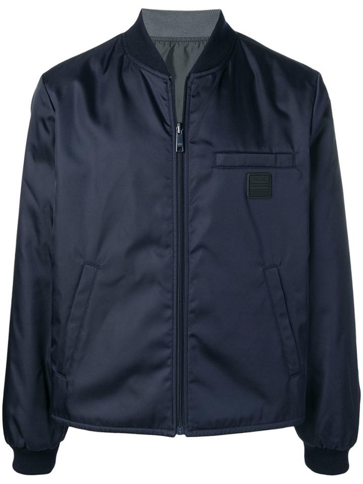 Prada Reversible Bomber Jacket - Blue