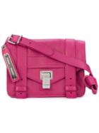 Proenza Schouler - Ps1+ Mini Crossbody Bag - Women - Lamb Skin - One Size, Pink/purple, Lamb Skin