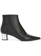 Proenza Schouler Facet Heel Ankle Boots - Black