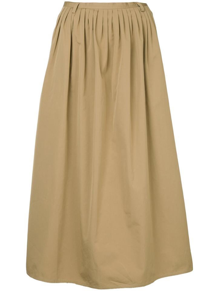 Sofie D'hoore South Pleated Skirt - Brown