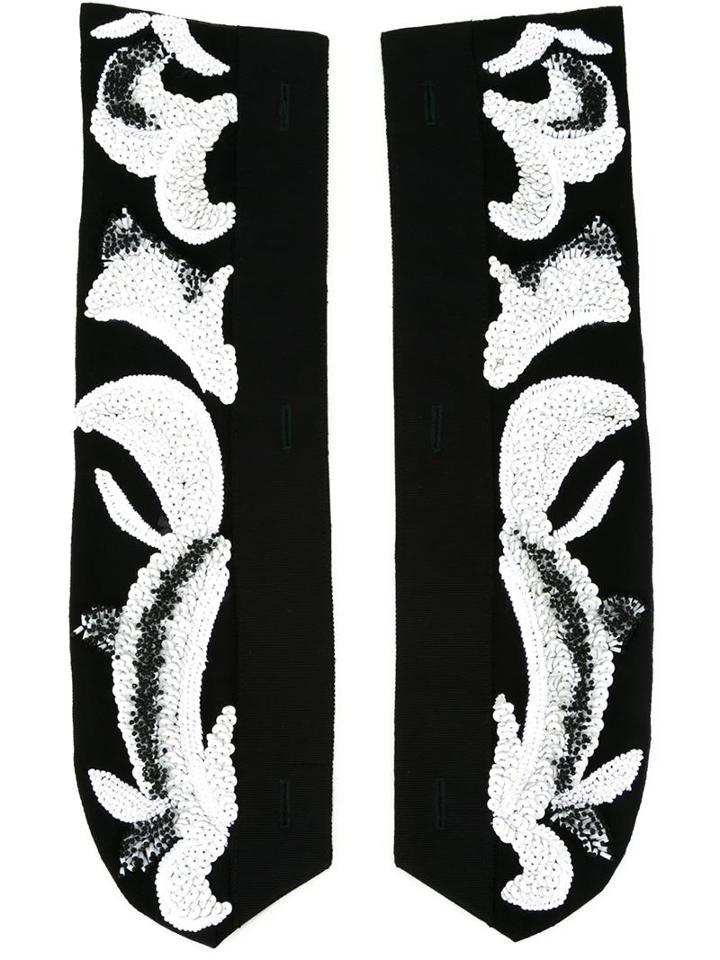 Ann Demeulemeester Embroidered Collar
