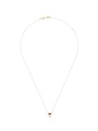 Alison Lou 14kt Yellow Gold Ruby Necklace