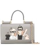 Dolce & Gabbana Mini 'von' Shoulder Bag, Women's, Grey