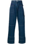 Gmbh Drop-crotch Jeans - Blue