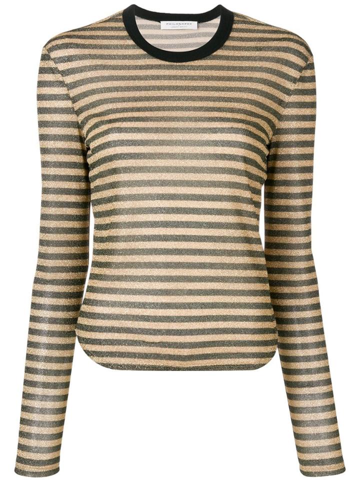 Philosophy Di Lorenzo Serafini Glitter Effect Top - Gold