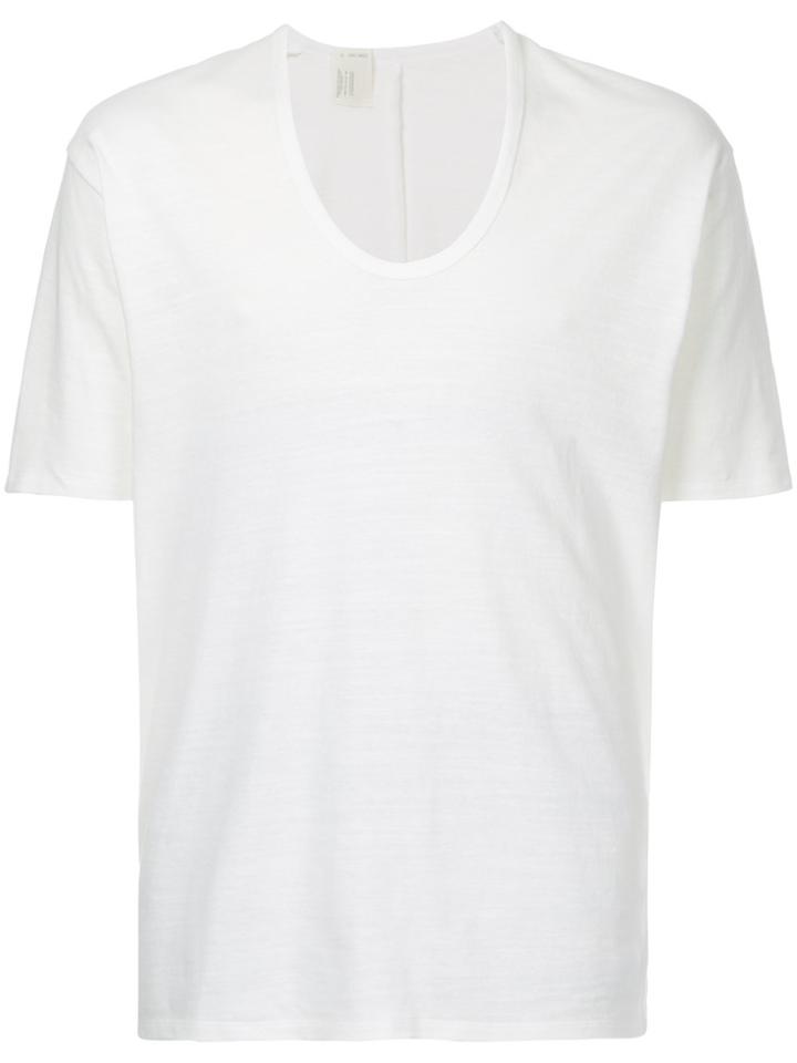 N. Hoolywood Scoop Neck T-shirt - White