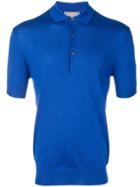 N.peal Knitted Polo Shirt - Blue