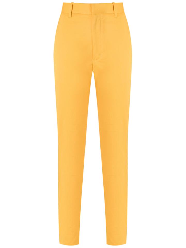 À La Garçonne Tailored Trousers - Yellow & Orange