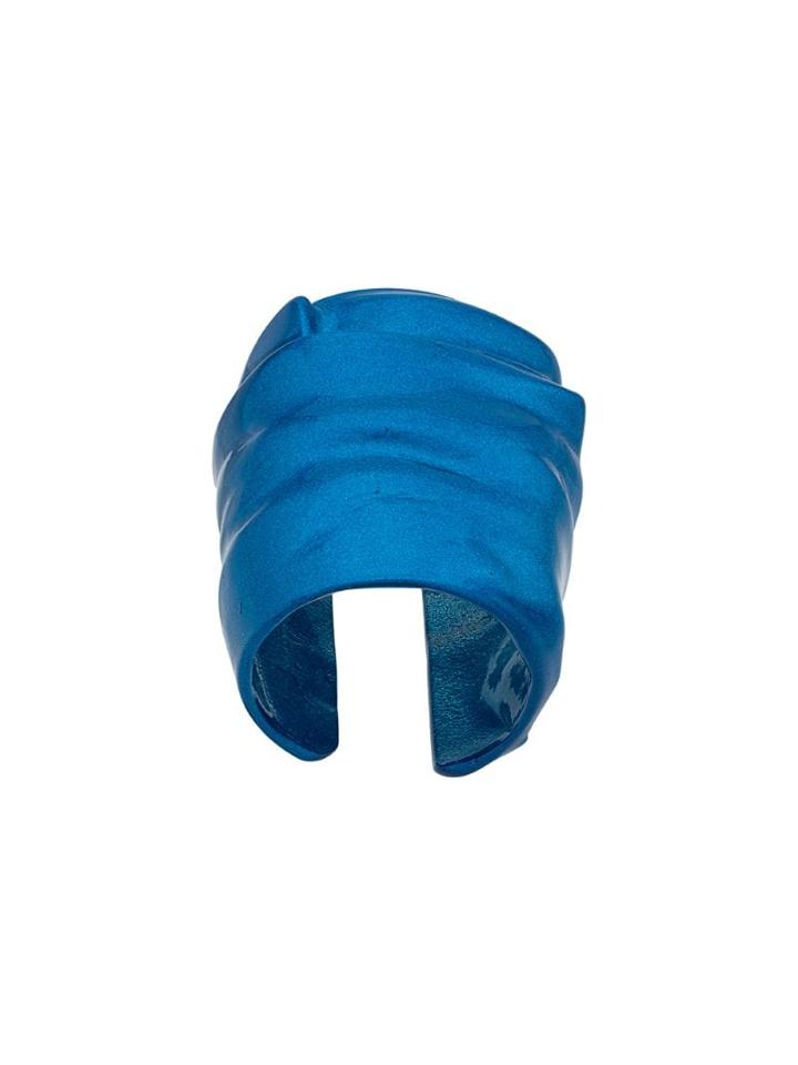 Maison Margiela Sculpted Oversized Ring - Blue