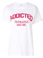 P.a.r.o.s.h. Addicted Slogan T-shirt - White