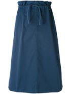 Mm6 Maison Margiela Midi Full Skirt - Blue